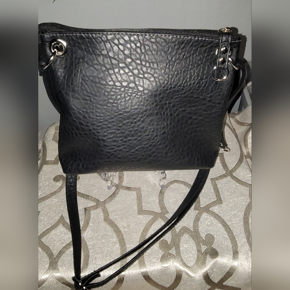 Rosetti Stylish Gray and Black Women's Bag - Picture 3 of 7